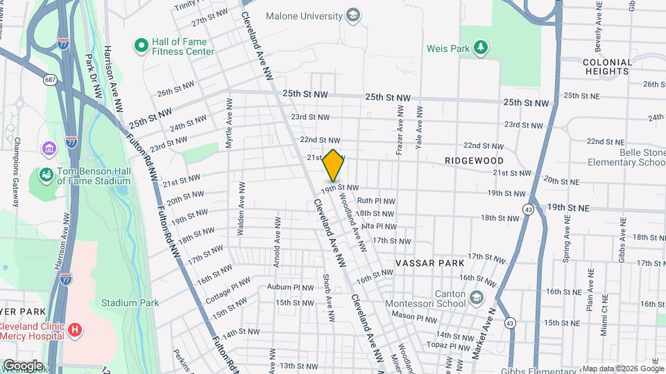 803 19th St NW Mapa y Detalles de la Ubicación