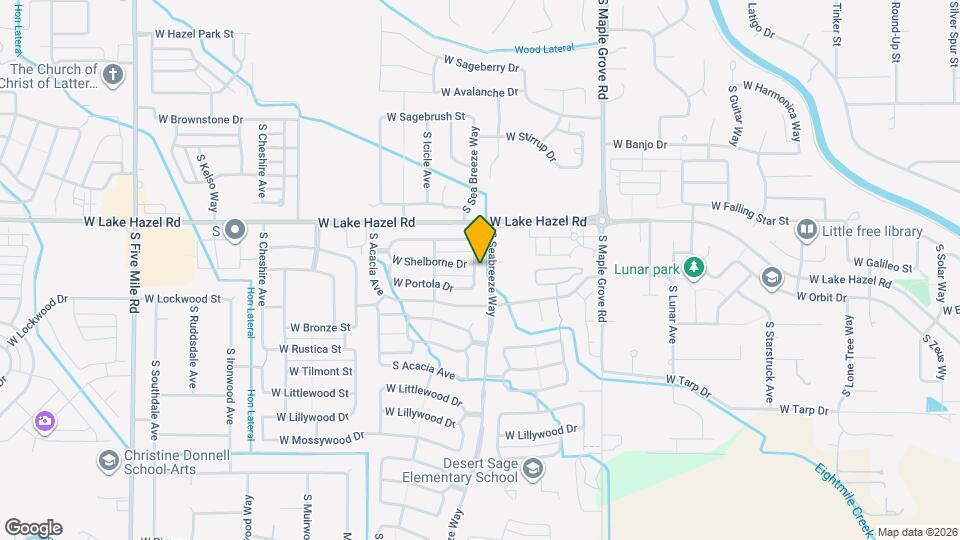 6360 S White Cliff Ave Map and Location Details