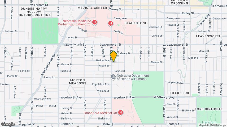 1003 S 42nd St Map and Location Details