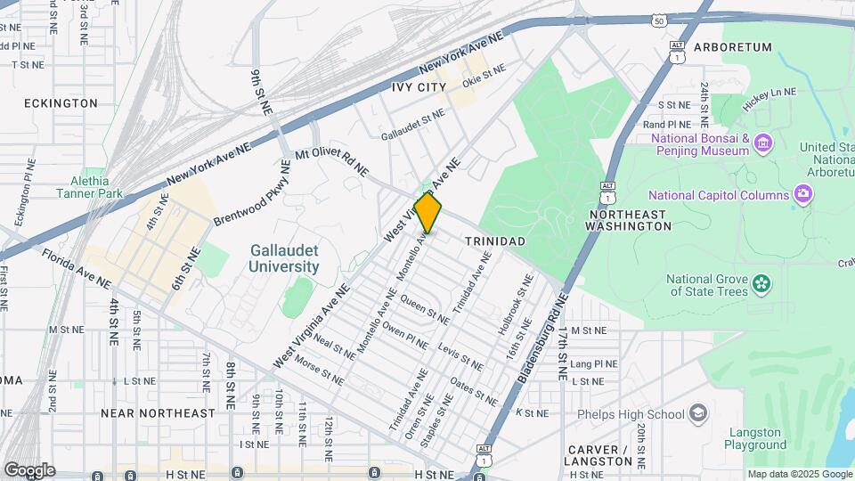 1701 Montello Ave NE Mapa y Detalles de la Ubicación