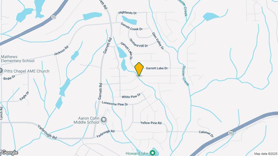 8054 Garrett Pines Dr Map and Location Details