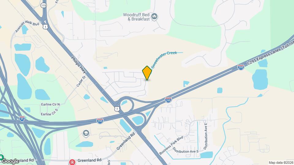 11007 Creekwood Dr Map and Location Details