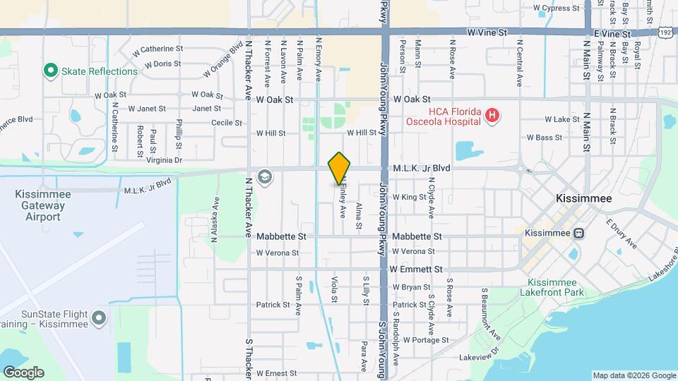 408 N Finley Ave Map and Location Details