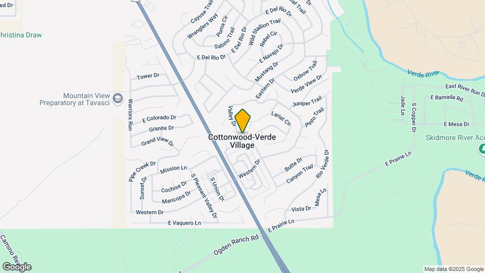 4100 E Mission Ln, Unit D Map and Location Details