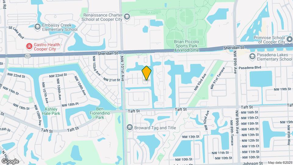 2030 NW 98th Terrace Map and Location Details