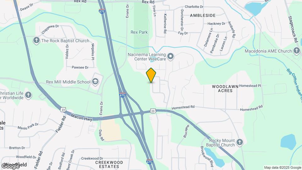 6305 Ellenwood Dr Map and Location Details