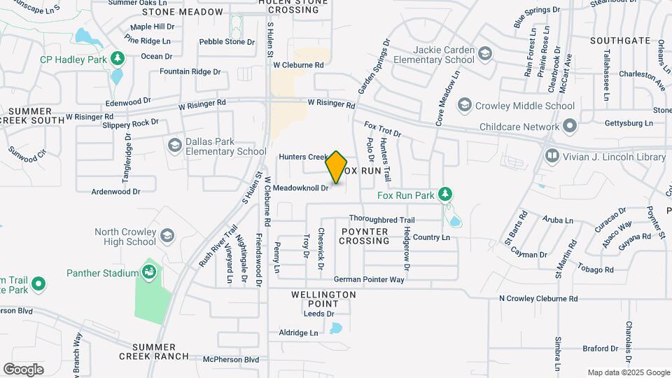 4221 Meadowknoll Dr Map and Location Details