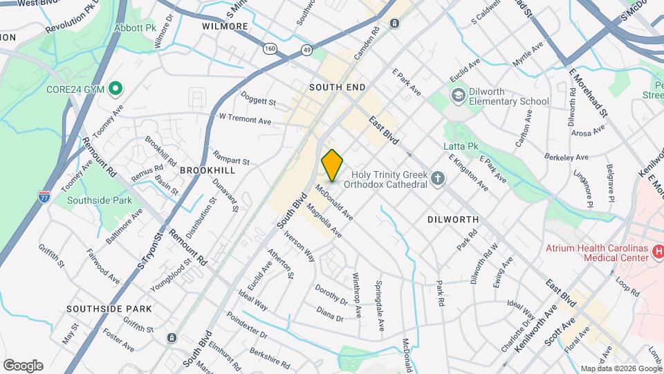 2071 Atherton Heights Ln Map and Location Details