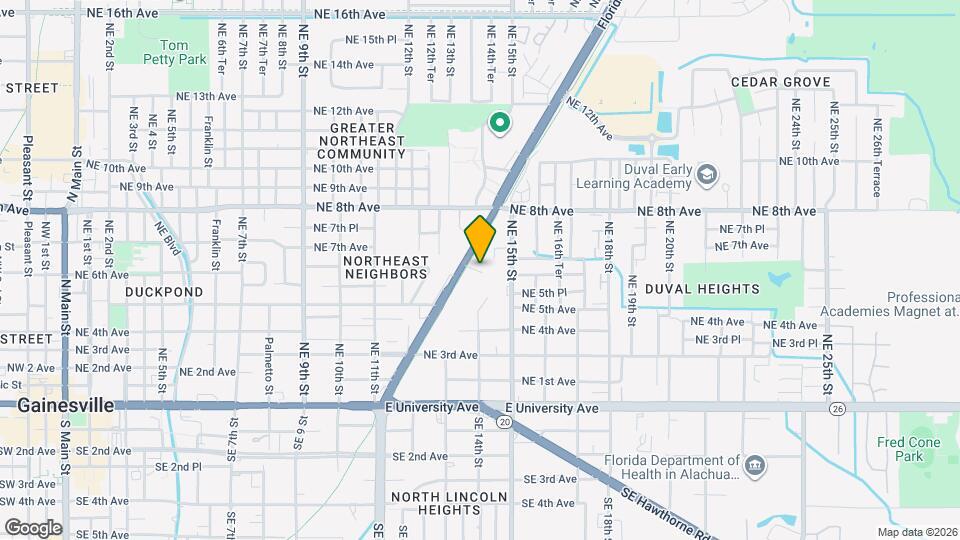 647 NE Waldo Rd Map and Location Details