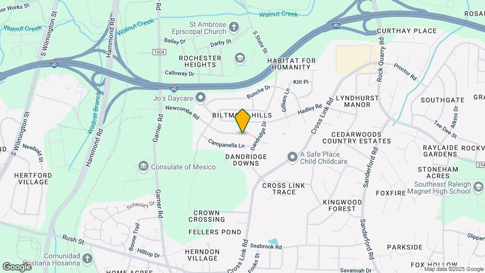 852 Newcombe Rd Map and Location Details