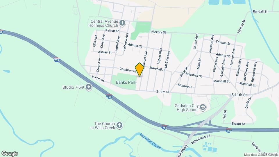 1817 Emanuel Ave Map and Location Details