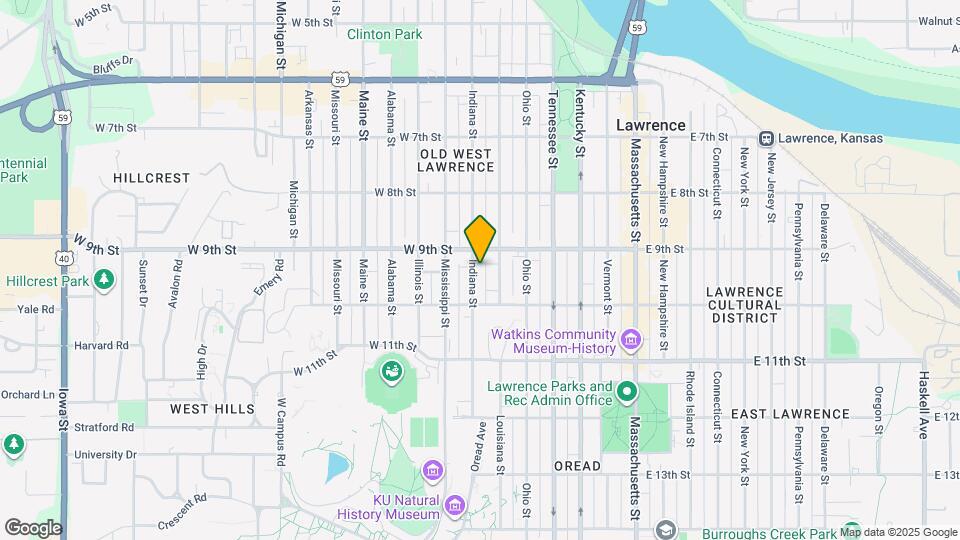 916 Indiana St Map and Location Details