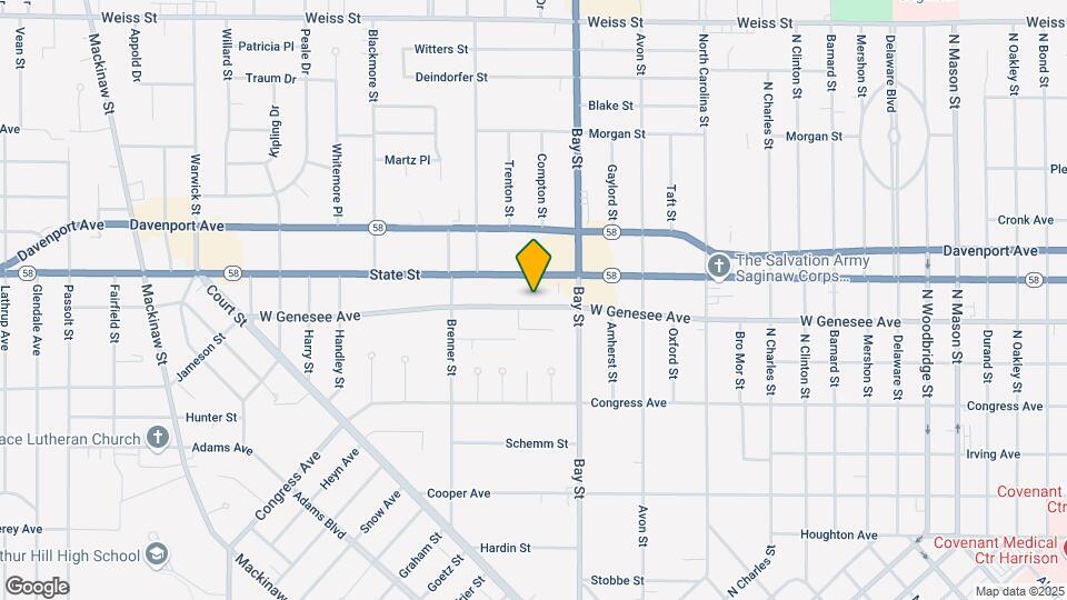 2800 W Genesee Ave Map and Location Details