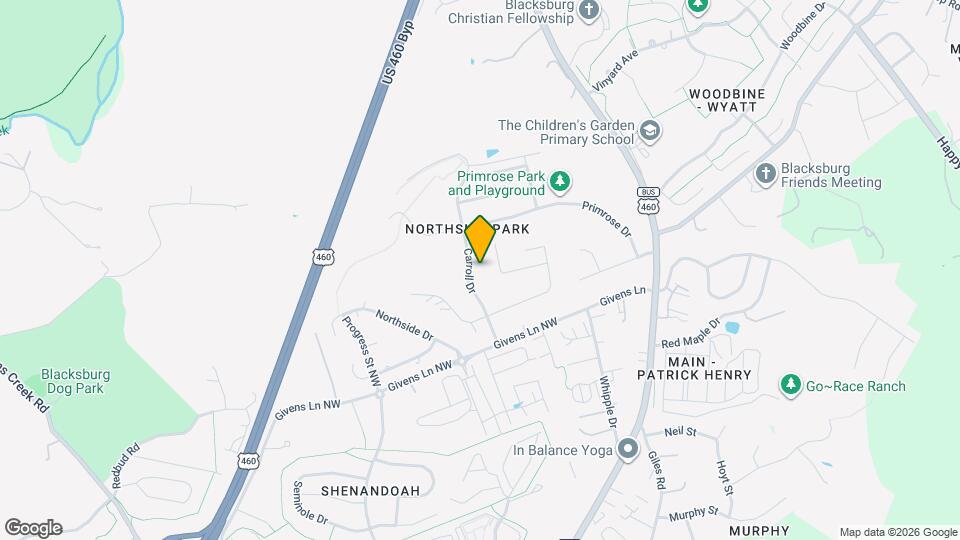 2008 Carroll Dr Map and Location Details