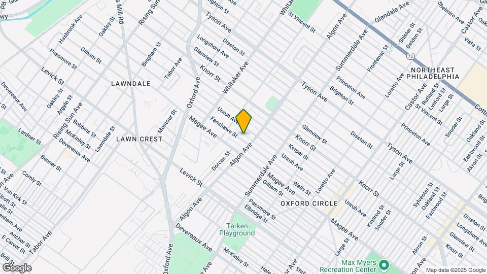 1029 Fanshawe St, Unit 2nd FLOOR Map and Location Details