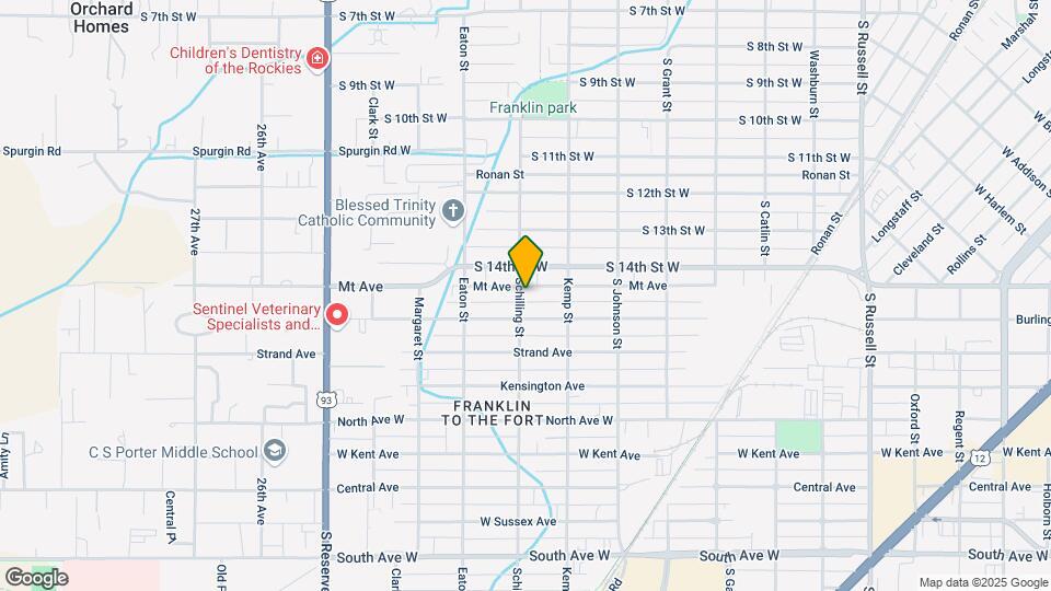 1610 Schilling St Map and Location Details
