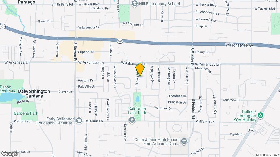 2501 Windy Pine Ln Map and Location Details