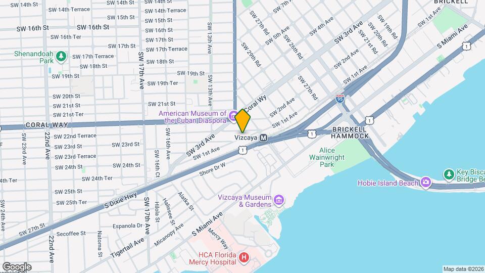 3312 SW 1st Ave Mapa y Detalles de la Ubicación