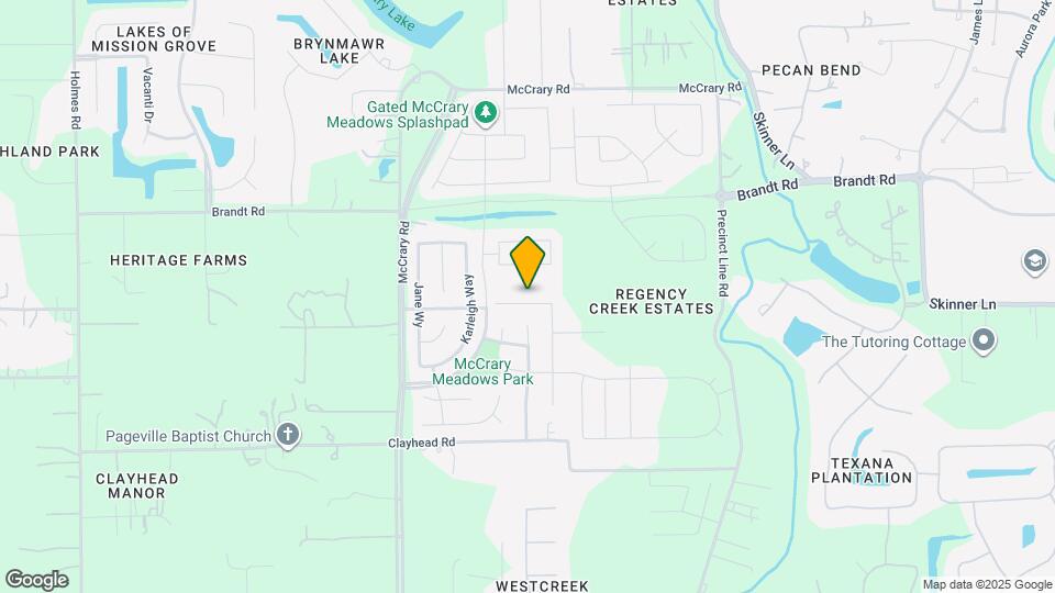 3526 Britton Burrow Way Map and Location Details