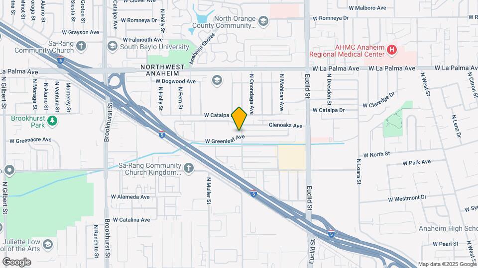 737 N Chippewa Ave, Unit E Map and Location Details
