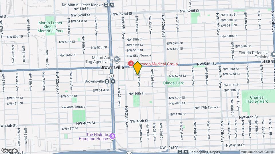 5220 NW 24th Ave Map and Location Details
