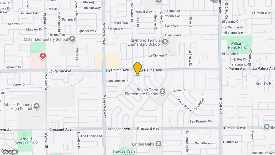 8041 San Lazaro Cir Map and Location Details