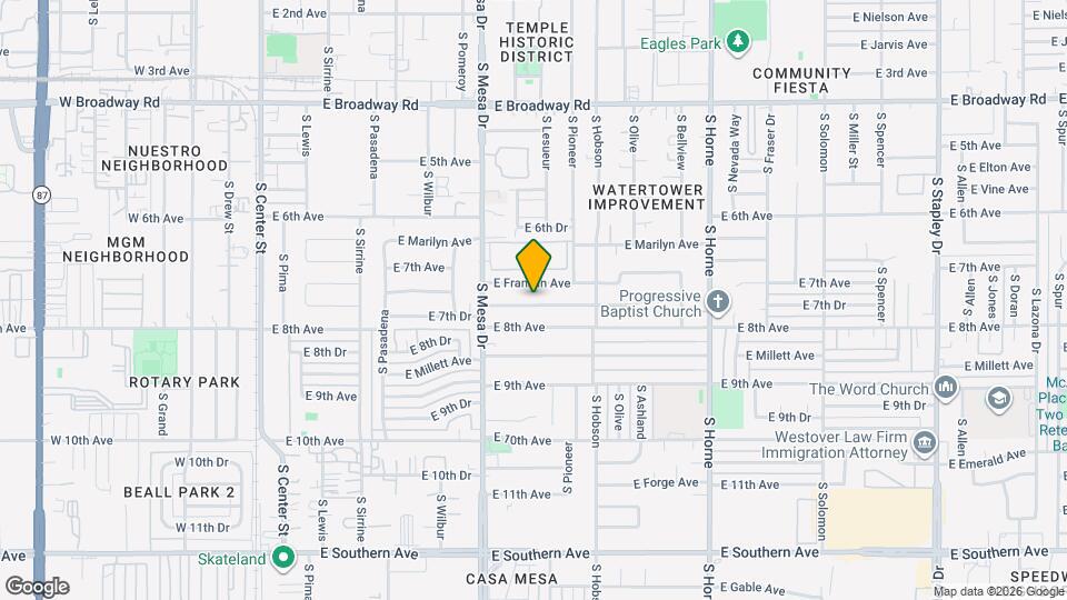 464 E 7th Dr Map and Location Details