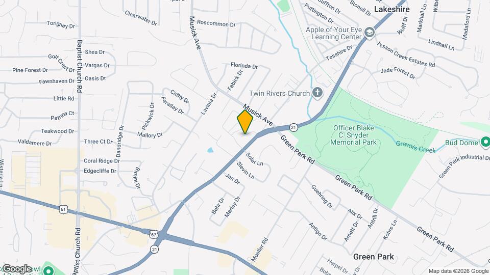 10948 Brookings Dr Map and Location Details