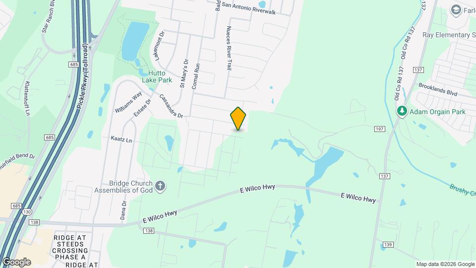 501 Elm Crk Dr Map and Location Details