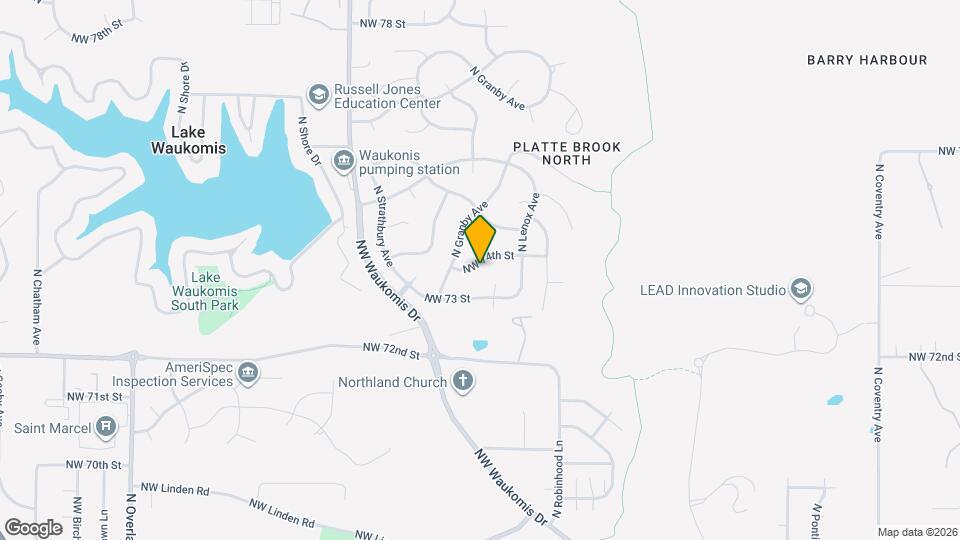 3909 NW 74th St Map and Location Details