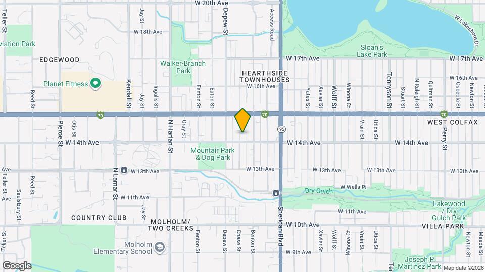 1420 Chase St Map and Location Details