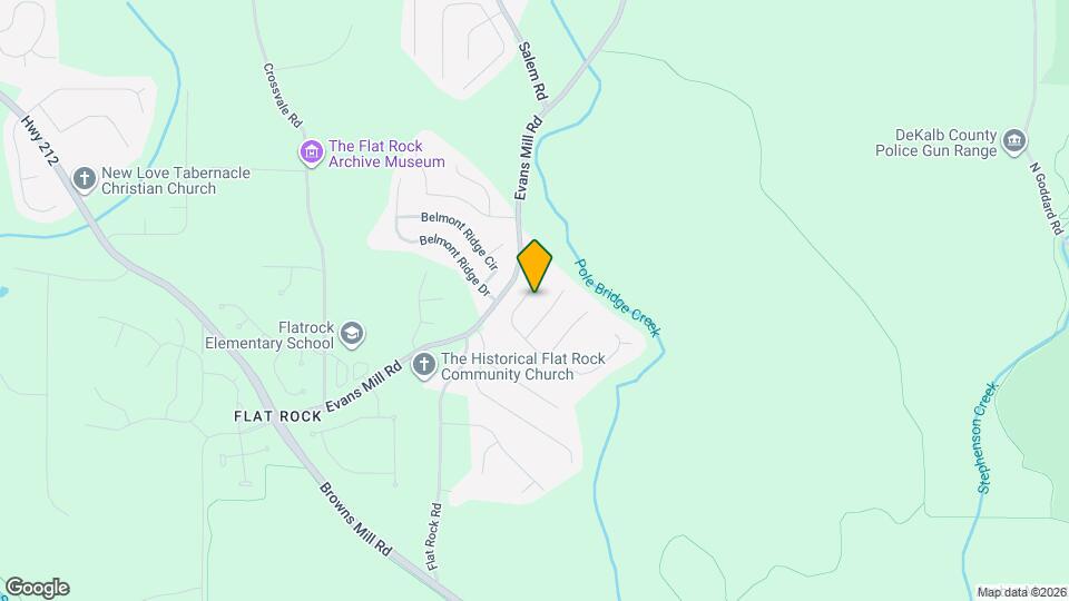 4042 Brooks Mill Dr Map and Location Details