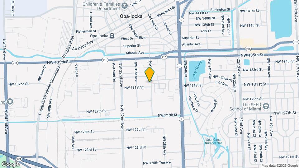 13130 NW 30th Ave Map and Location Details