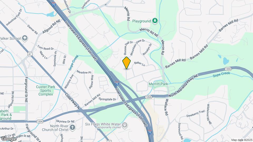 609 Bonnie Dell Dr Map and Location Details