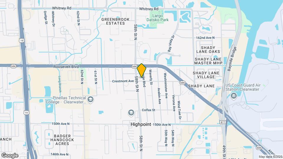 5763 Crestmont St Map and Location Details