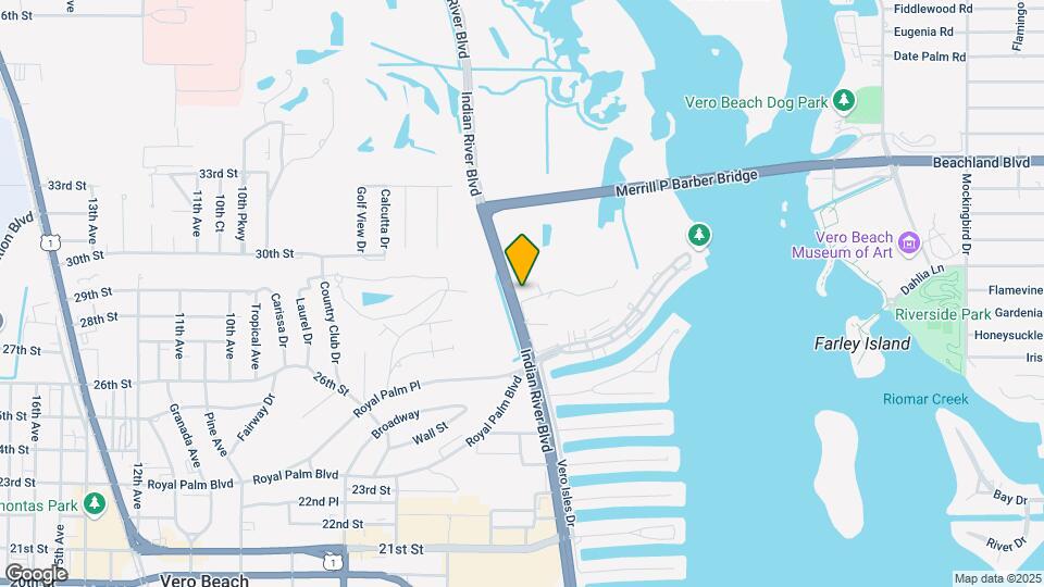 2800 Indian River Blvd Map and Location Details