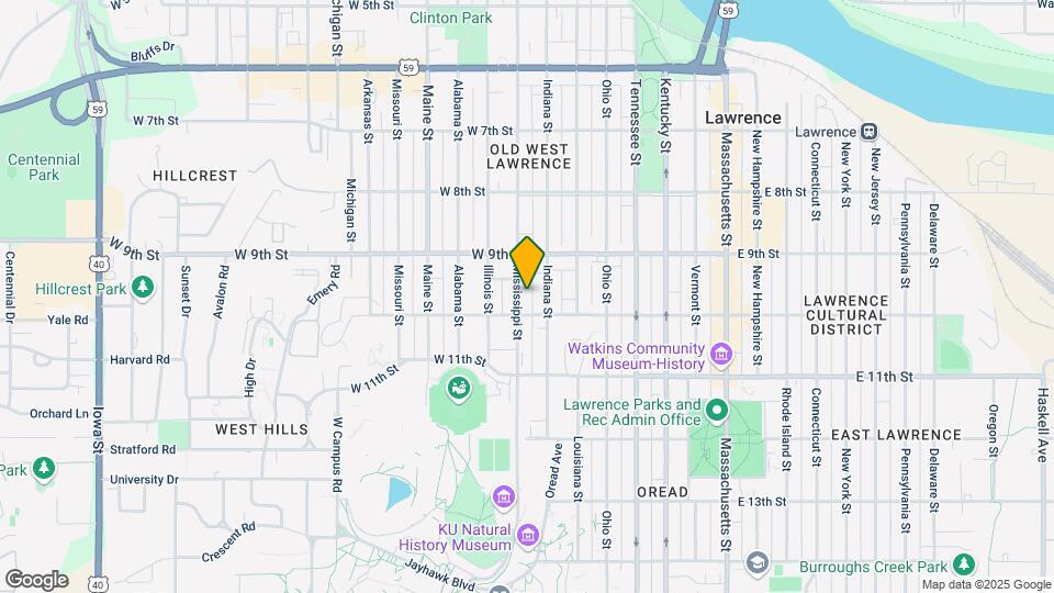 934 Mississippi St Mapa y Detalles de la Ubicación