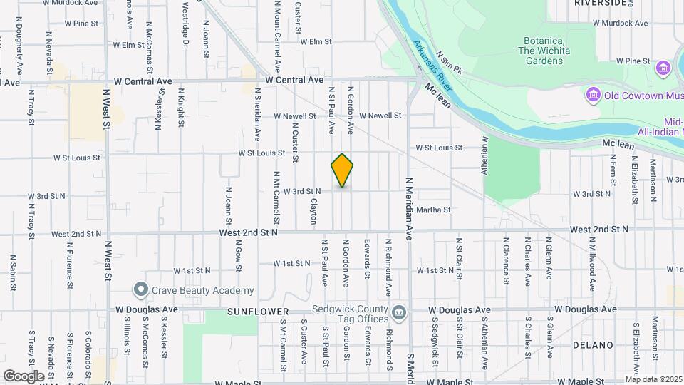 2811 W 3rd St N Map and Location Details