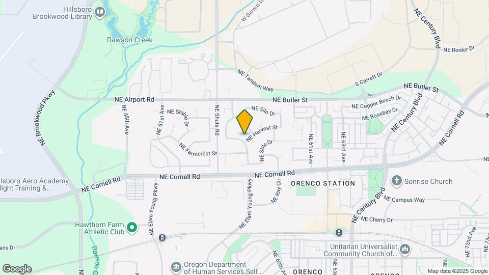 5749 NE Harvest St Map and Location Details