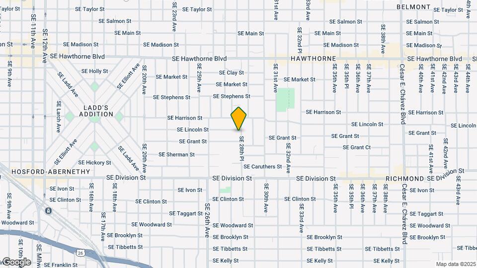 2111 SE 28th Pl, Unit #B Mapa y Detalles de la Ubicación