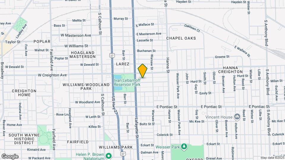 427 E Taber St Map and Location Details