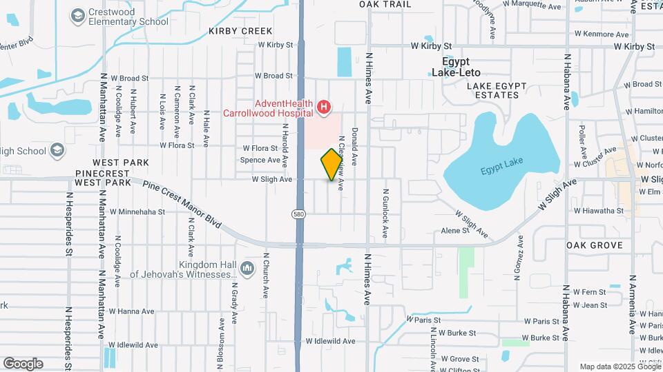 6817 N Sterling Ave Map and Location Details