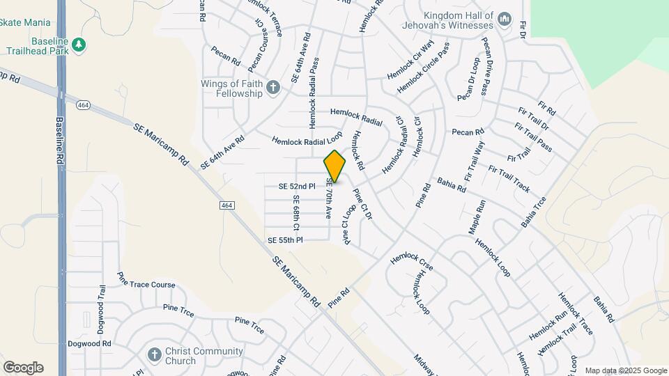 5269 SE 70th Ave Map and Location Details