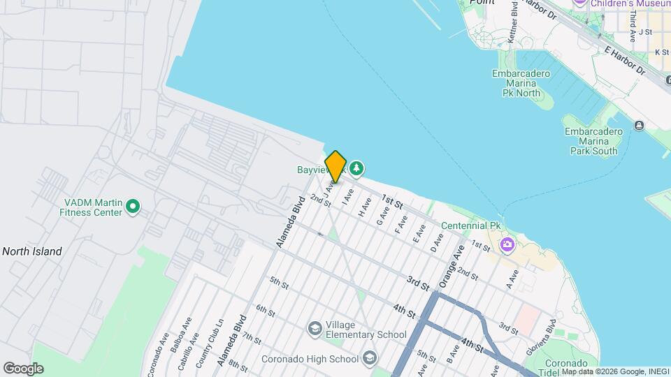 135 J Ave Map and Location Details