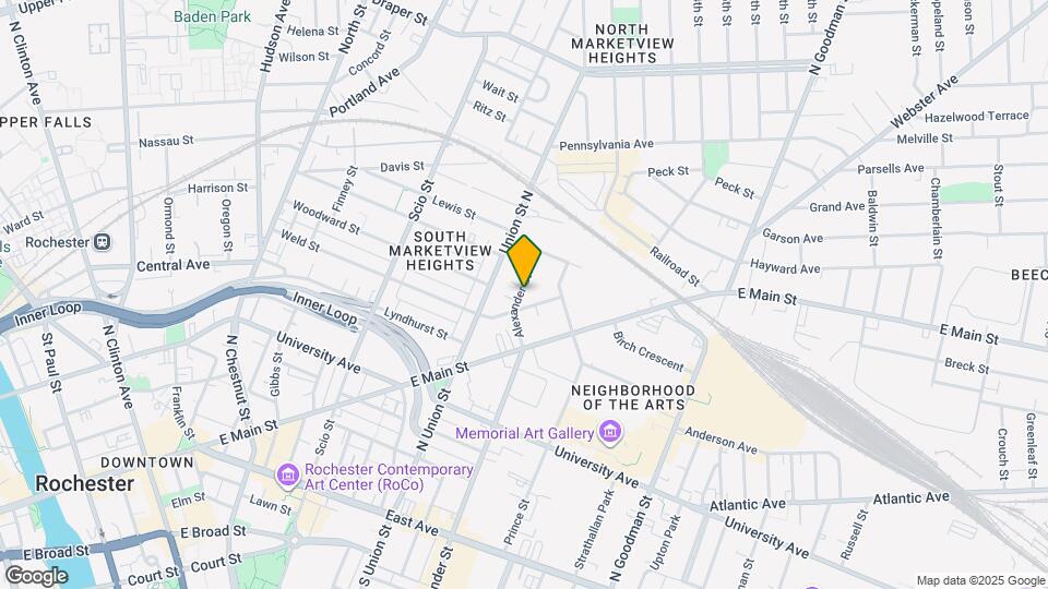 466 Alexander St, Unit 2 Map and Location Details