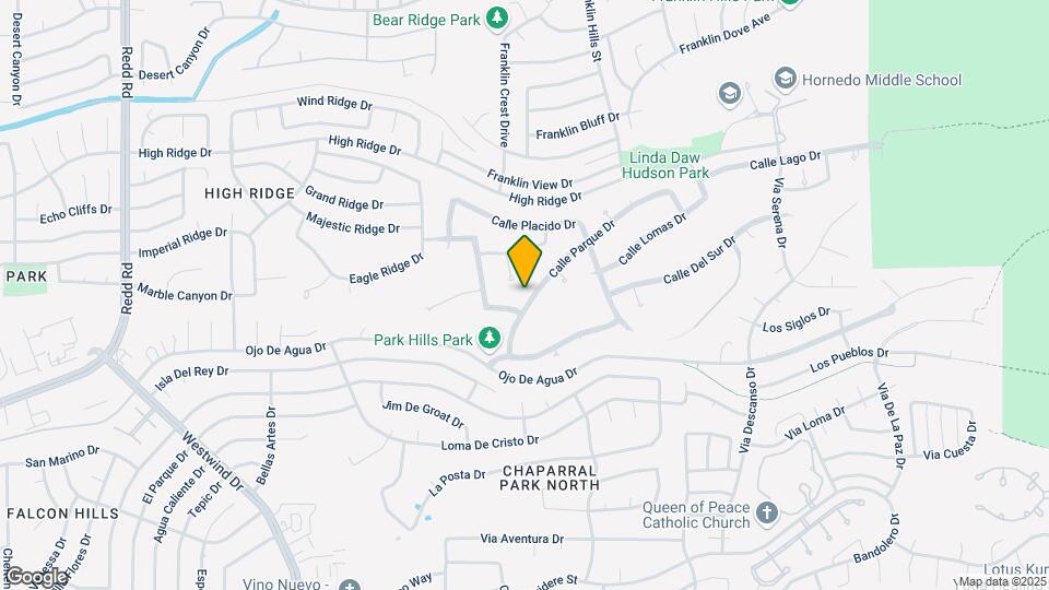 1029 Calle Parque Dr Map and Location Details