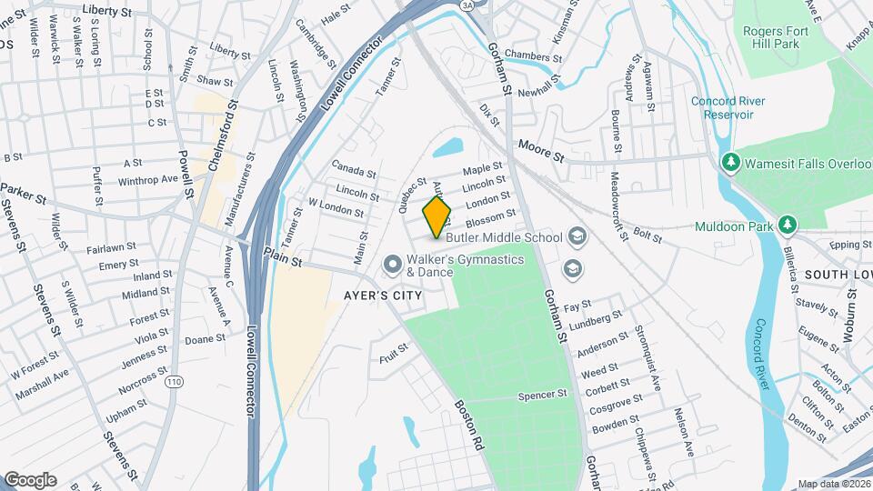 117 Manchester St Map and Location Details