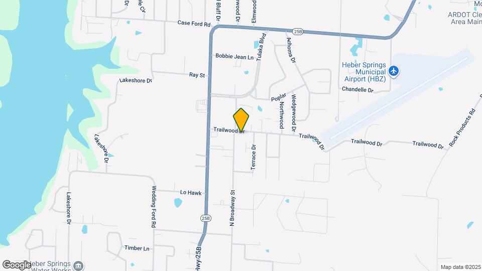 205 Trailwood Dr Map and Location Details