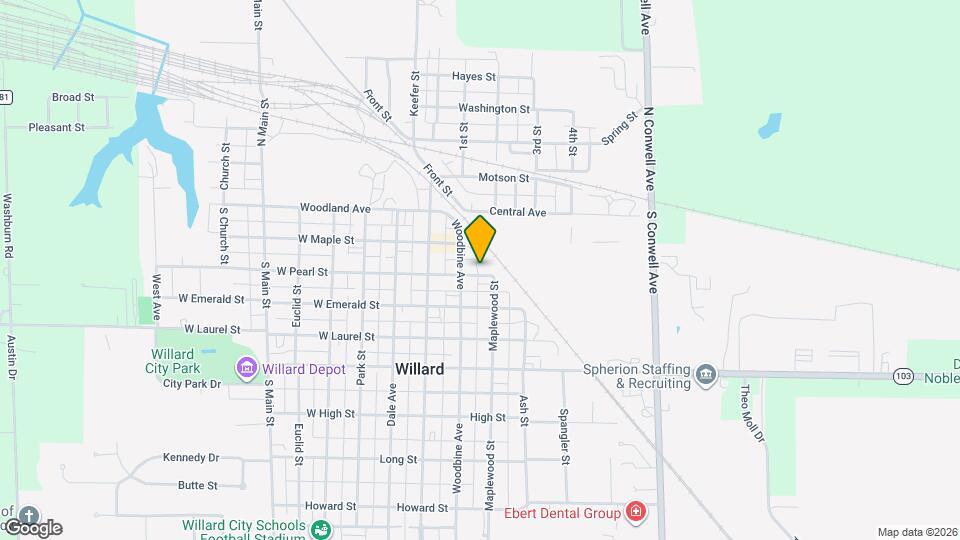 103-107 E Pearl St Map and Location Details