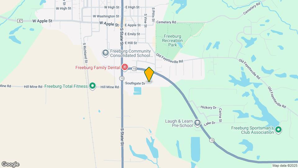 308 Southgate Dr Map and Location Details